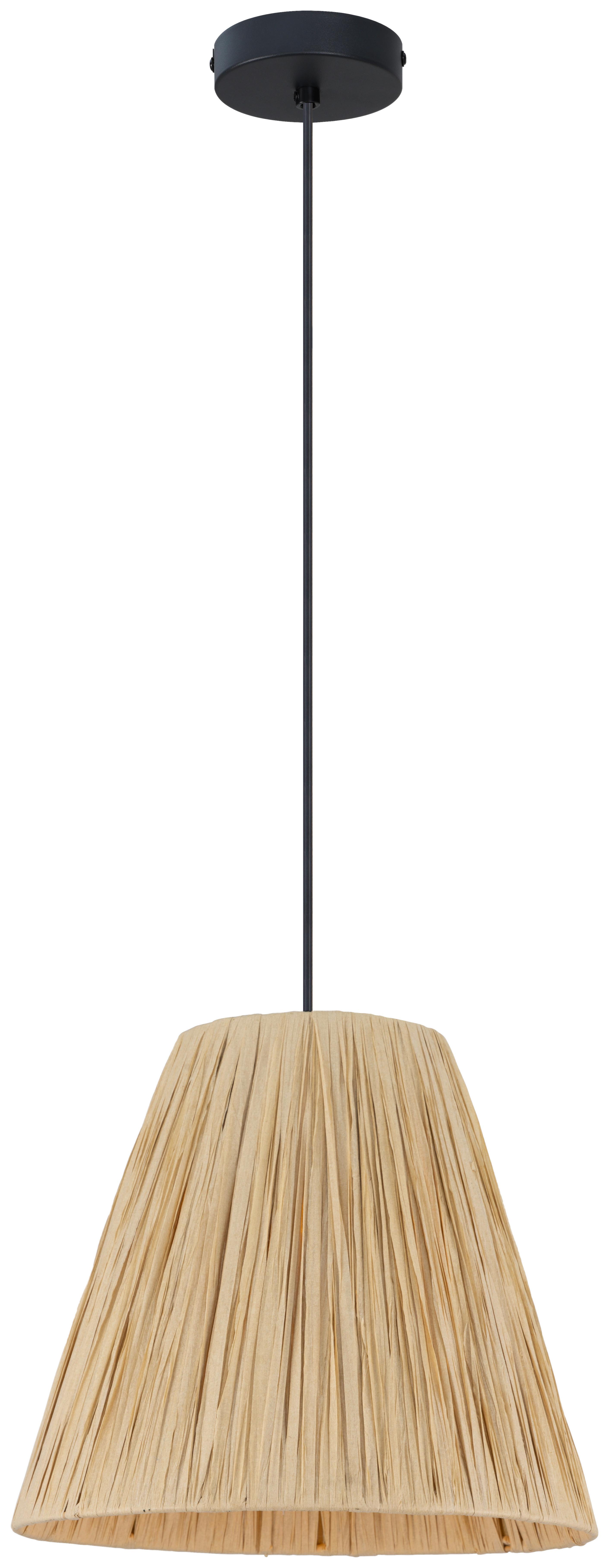 LAMPA WISZĄCA DAVIDE - czarny, Design, metal/papier (30/120cm) - Collet's Monde