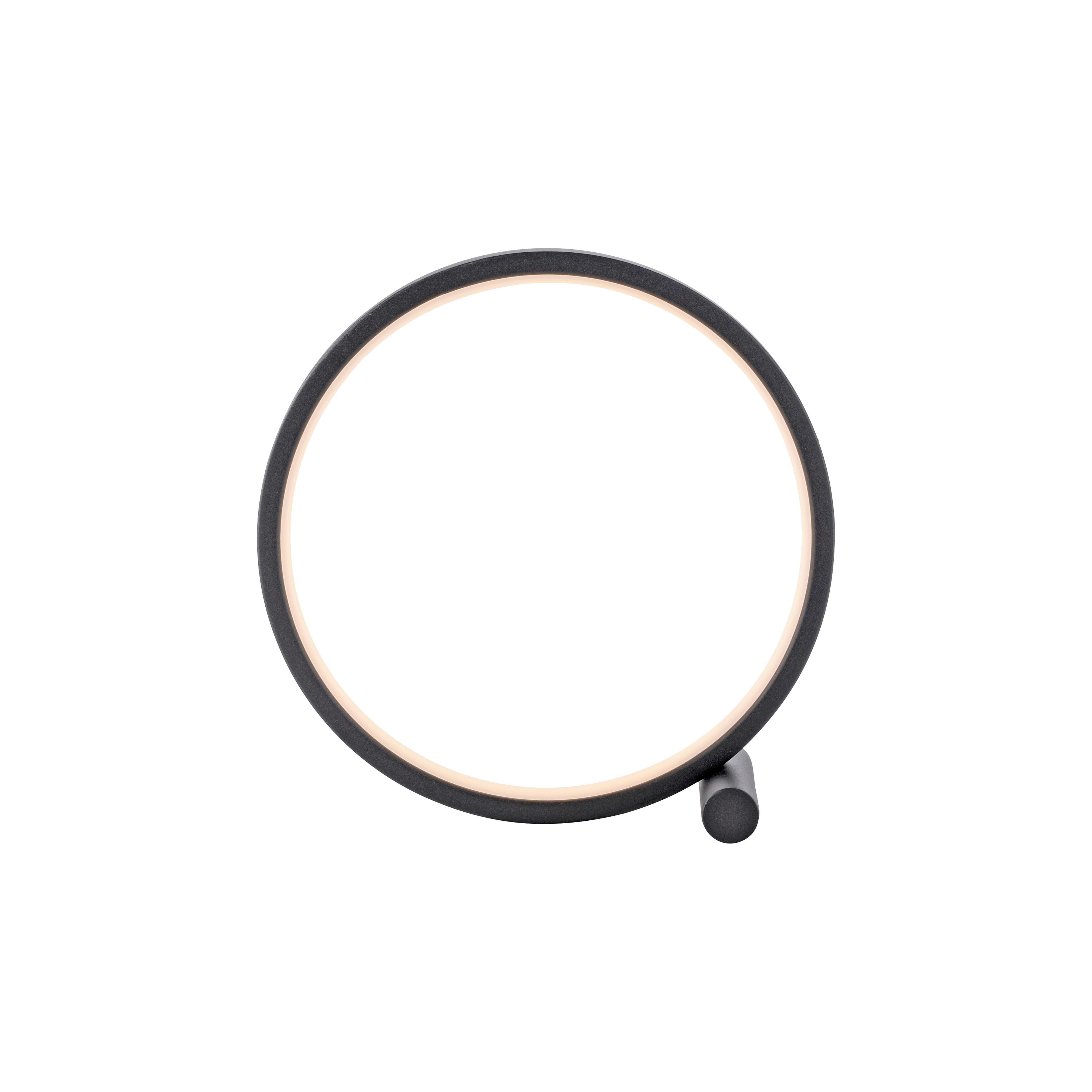 LED-Tischleuchte Mini Ritus Schwarz max. 10,50 Watt - Schwarz, MODERN, Kunststoff/Metall (25,5/10/25,5cm)