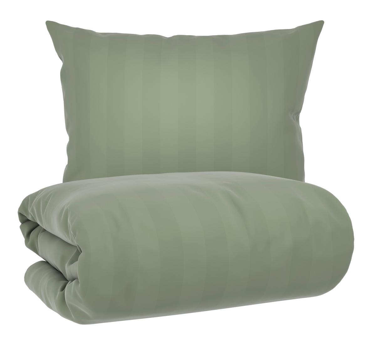 Posteljnina Xenia Streif, Zelena, 60/80, 140/200 - svetlo zelena, Moderno, tekstil (140/200cm) - Premium Living