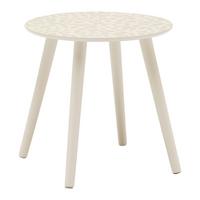 Beistelltisch Mia Beige - Beige, Modern, Holz/Holzwerkstoff (40/40/40cm) - Based