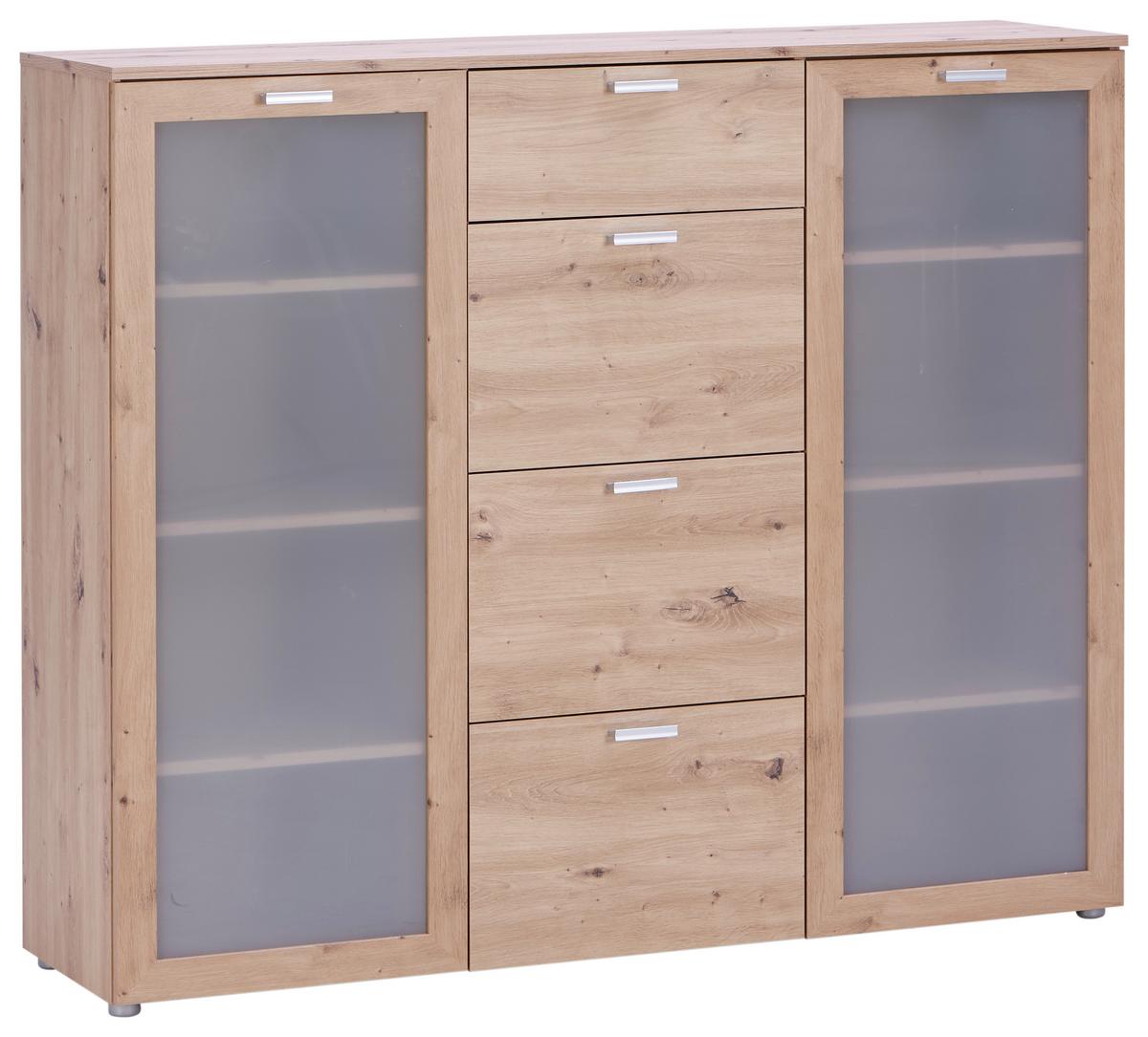 Komoda Xeno - Moderno, drvni materijal (135/115/37cm) - Modern Living