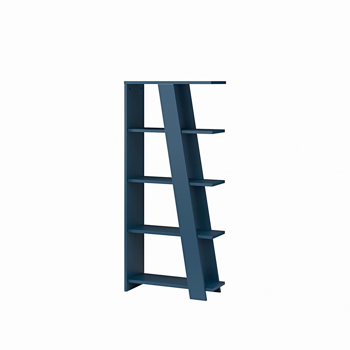 Polica Natta - tamno plava, Moderno, drvni materijal (72/161/29,6cm) - Modern Living