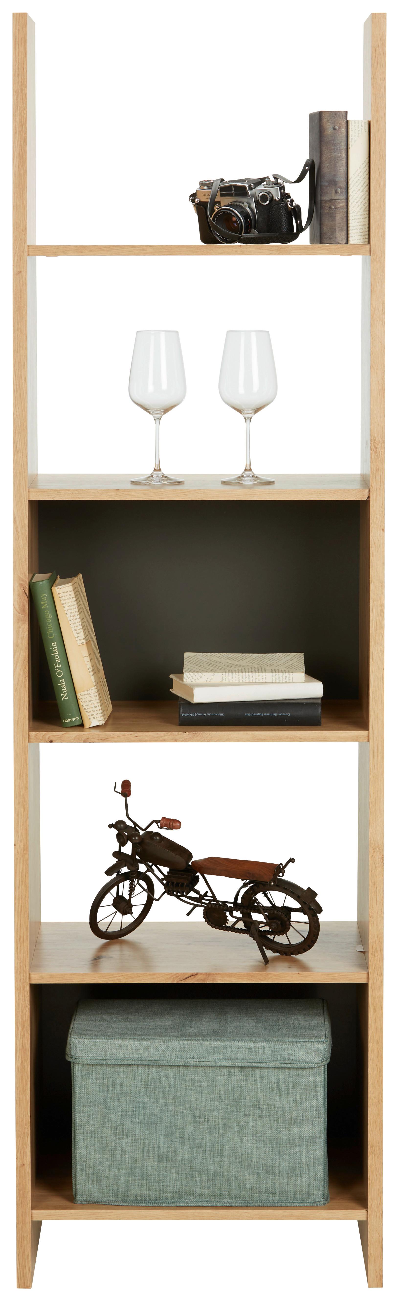 HYLLA PISA -EXKLUSIV- - ek Artisan, Modern, trämaterial (54/186/38cm) - Mömax