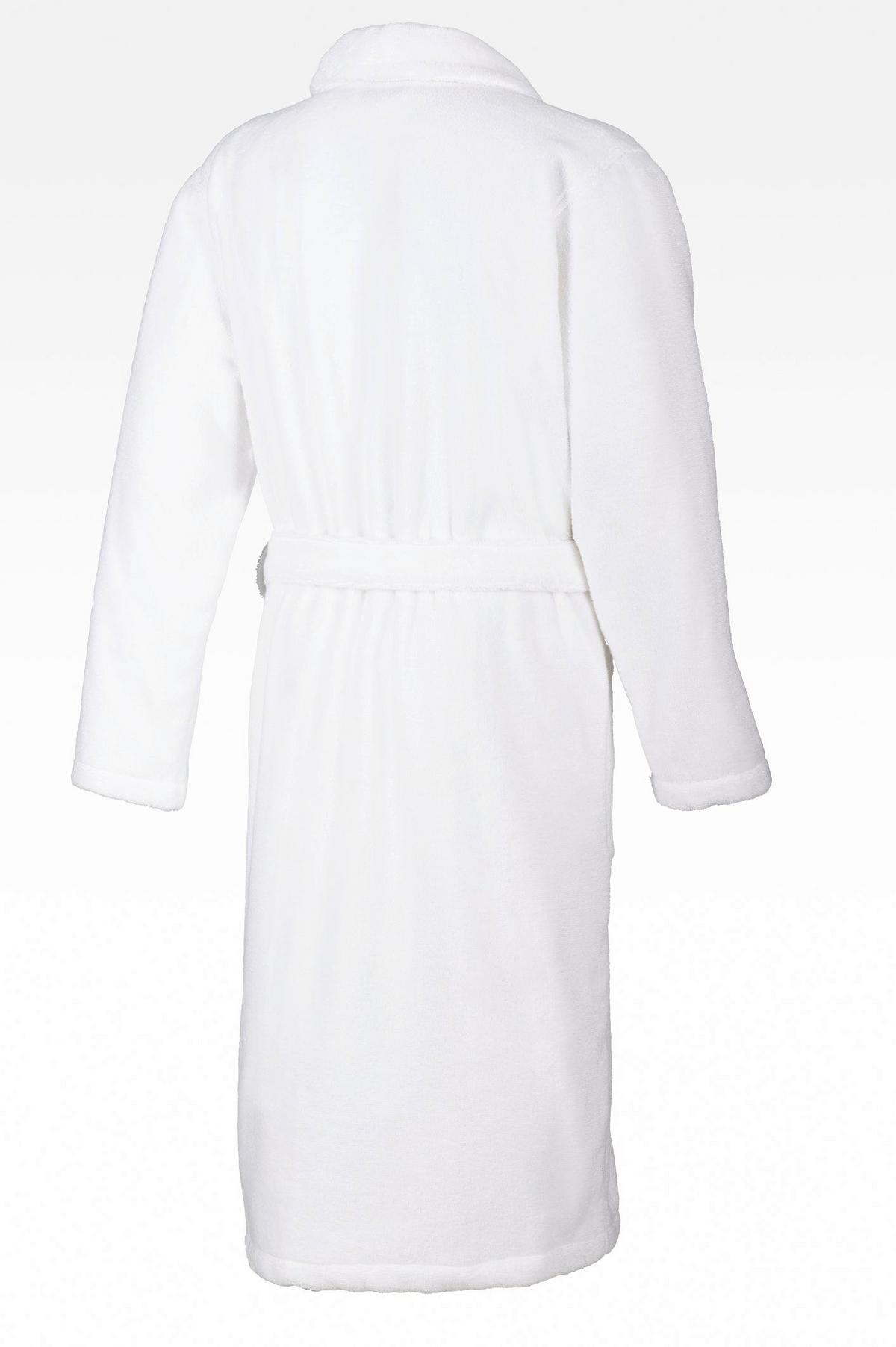 SZLAFROK KĄPIELOWY JOOP! HERREN SCHALKRAGEN - biały, Basics, tkanina (50/52null) - Joop!