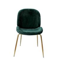 Szék Szett Vni1p - sárgarézszínű/zöld, Modern, műanyag/fém (47/90/59cm) - Kayoom
