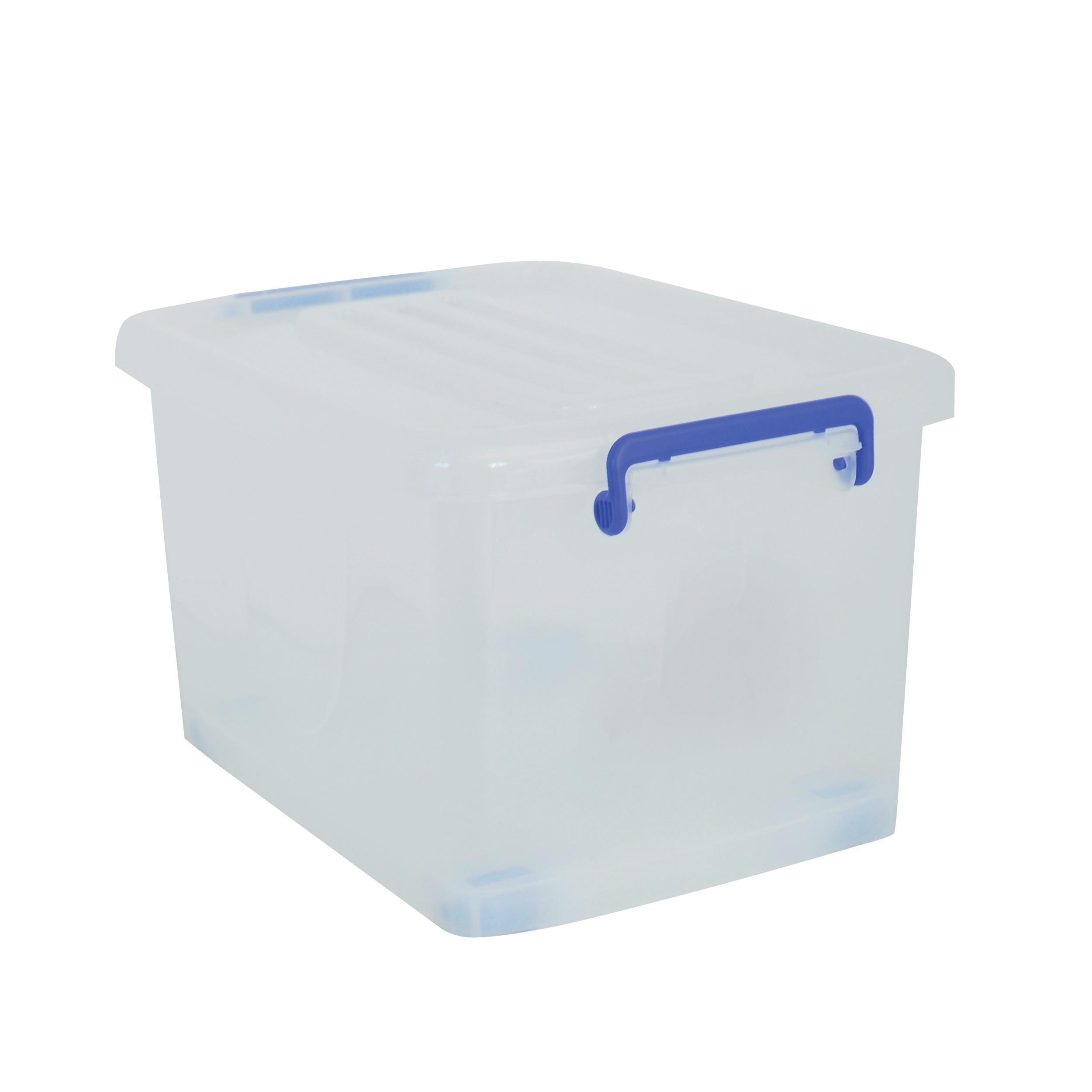 Aufbewahrungsbox 100147 - Transparent, Basics, Kunststoff (46.5/25.5/33.5cm) - Spirella