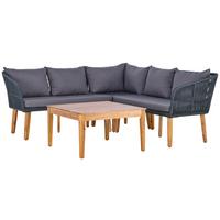 Lounge Garnitura Trendy, Barva Akacije, Antracit - siva/antracit, Moderno, kovina/tekstil (199/199cm)