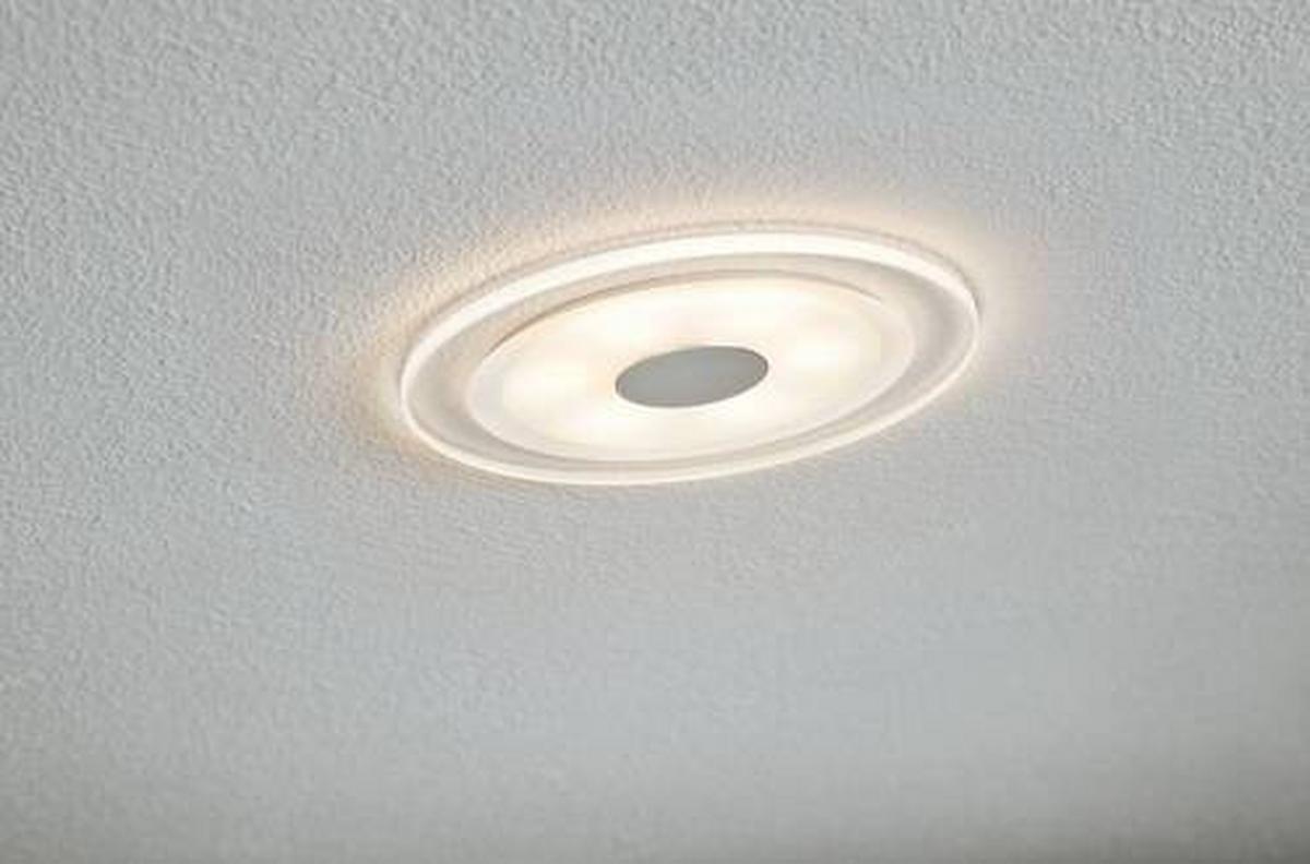 LED-Deckenleuchte EBL Whirl max. 5,5 Watt, 3-teilig - Basics, Metall (12cm) - Paulmann
