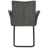 STOL MED ARMSTÖD NOVA - grön/svart, Modern, metall/textil (63/90/61cm) - Mömax