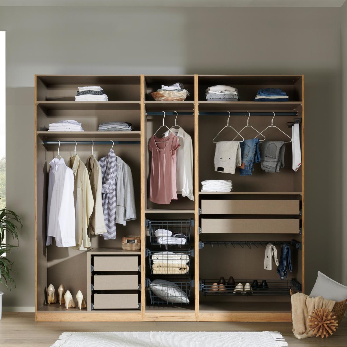 Sertar Unit - nămol, Modern, sticlă/material pe bază de lemn (83/12/45cm) - Ondega