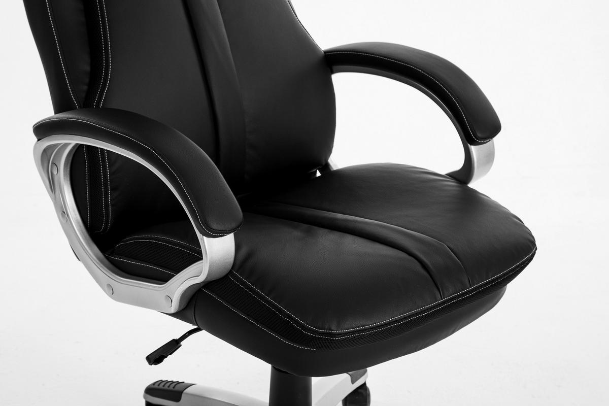 Uredska Stolica Graz - crna, Moderno, tekstil/plastika (68/124/79cm) - Modern Living