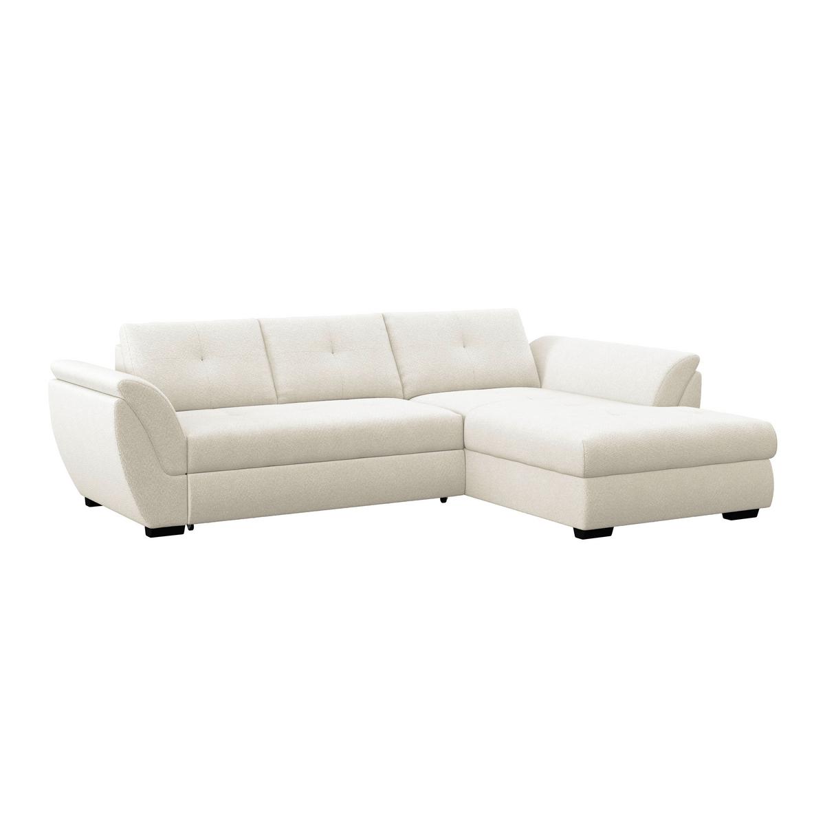 Kutna Garnitura Berisso - siva/crna, Konvencionalno, tekstil (278/187cm) - Ondega