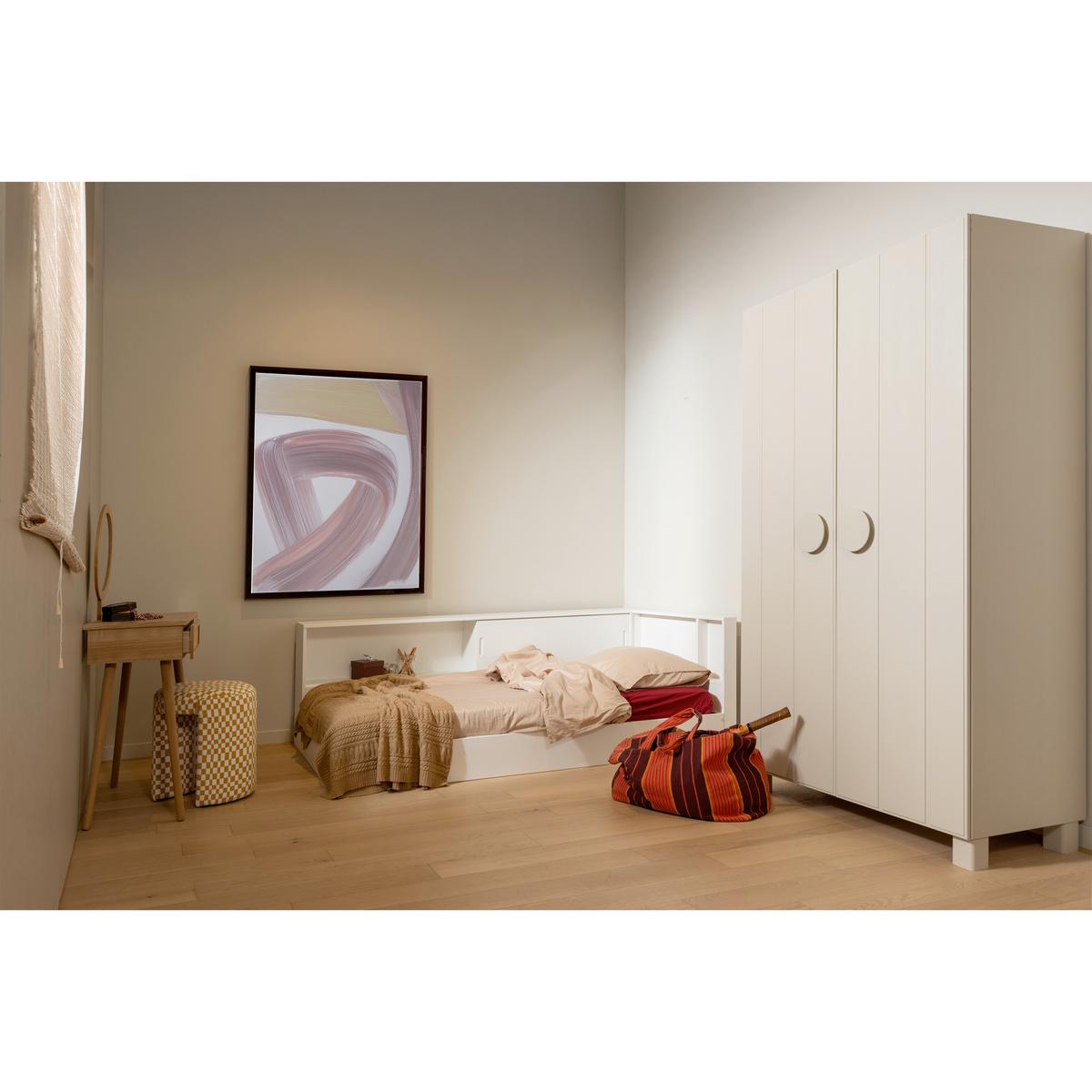 Bodenbett Carter Grau ca. 90x200 cm - Grau, Basics, Holz (90/200cm) - MID.YOU