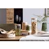 FÖRVARINGSBURK HEDVIG - 1L -AKT- - naturfärgad, trä/glas (10/13,5cm) - Zandiara
