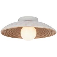 LAMPA SUFITOWA KALUA - brązowy, Design, tworzywo sztuczne/metal (35/11cm) - Collet's Monde