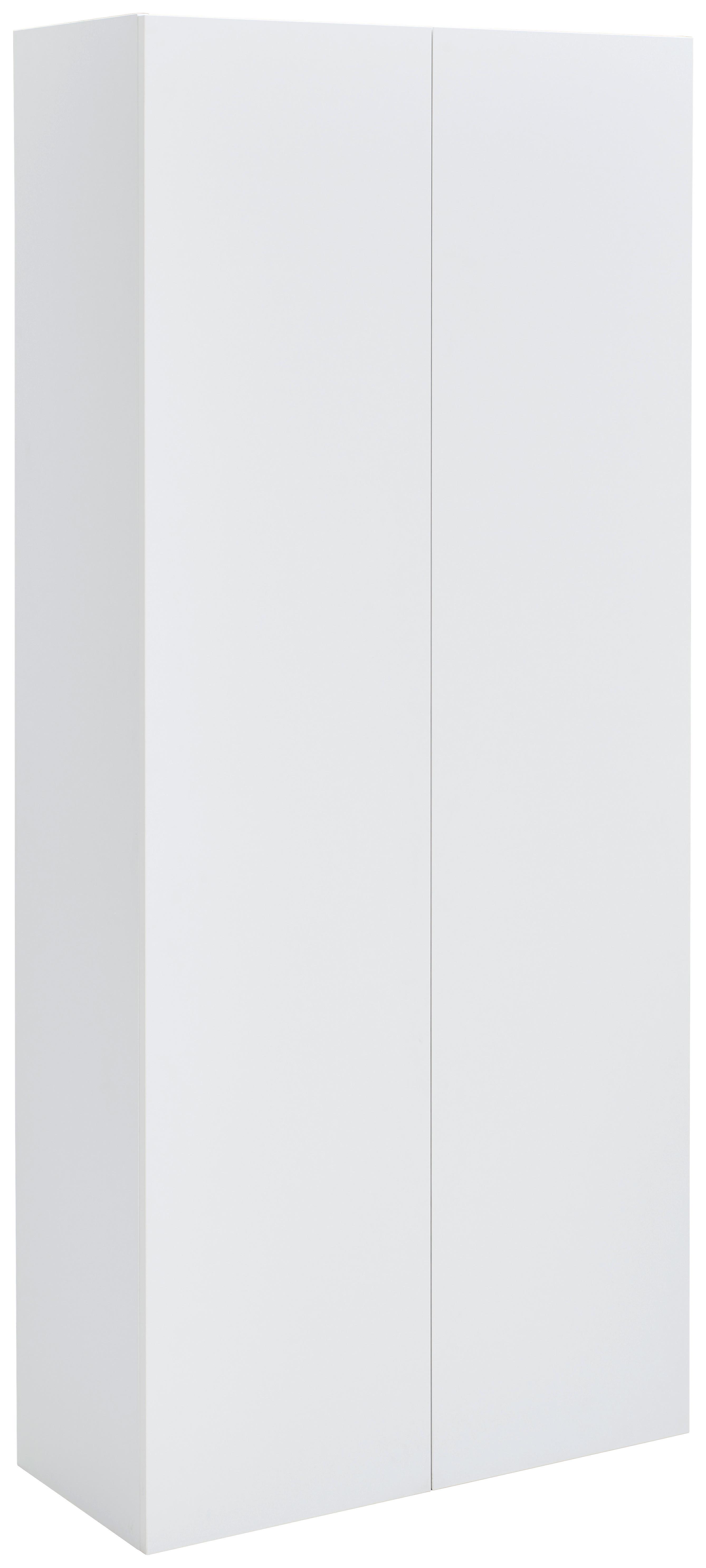 SZAFA DO PRZEDPOKOJU NEWNIQ - biały, Design, materiał drewnopochodny (80/180/34cm) - Hom`in