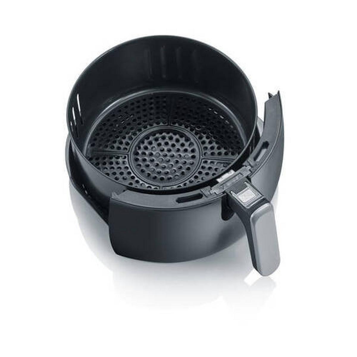 FRYTKOWNICA BEZTŁUSZCZOWA FR 2445 - kolor srebrny/czarny, Modern, tworzywo sztuczne/metal (31,5/41,0/35,0cm) - Severin