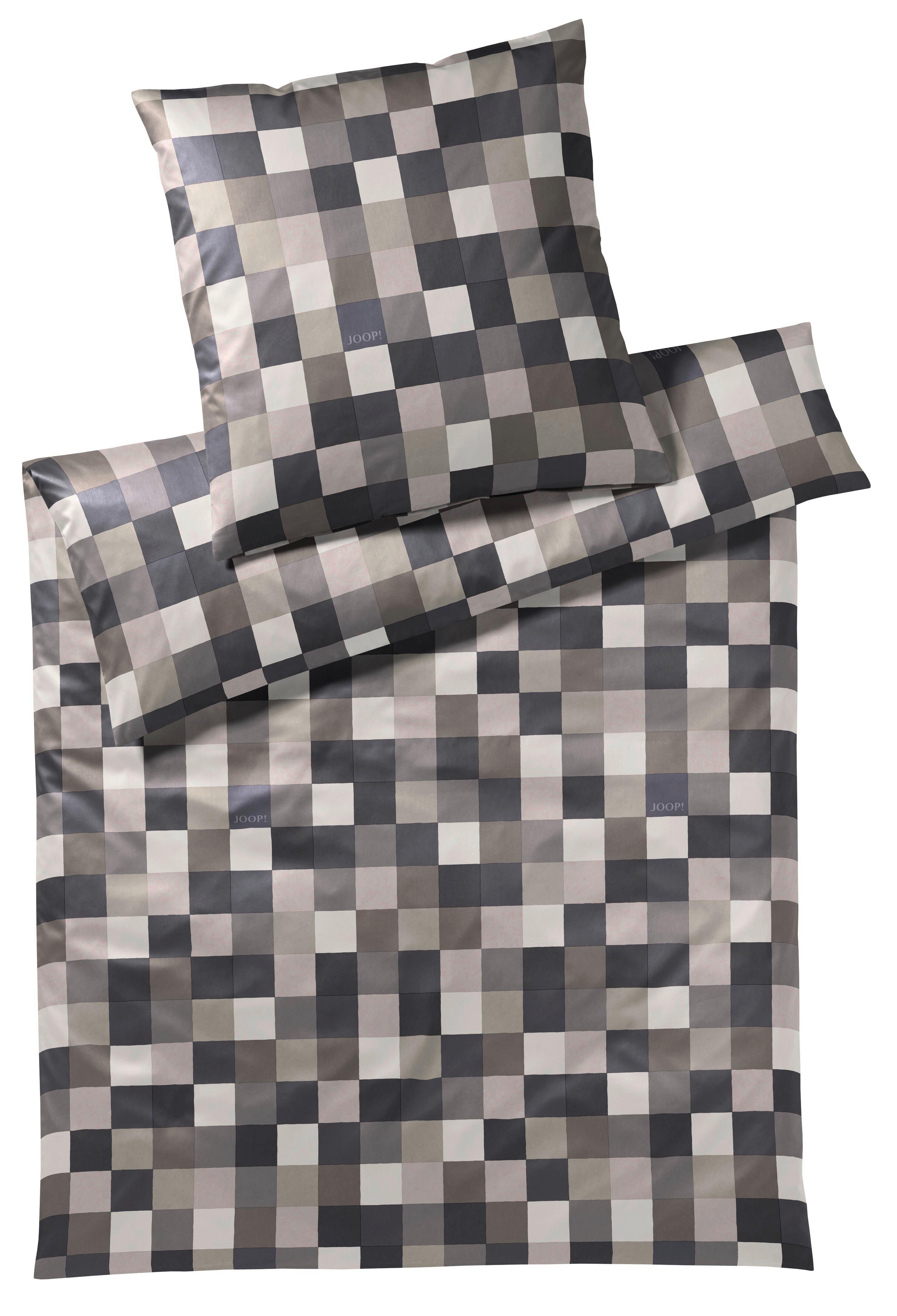 POŚCIEL JOOP! 4092 MOSAIC - kolor grafitowy, Design, tkanina (135/200cm) - Joop!