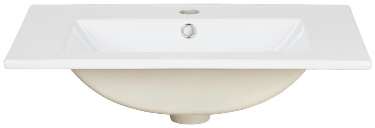 UMYWALKA CARLY - biały, Modern, ceramika (60/2/46cm)