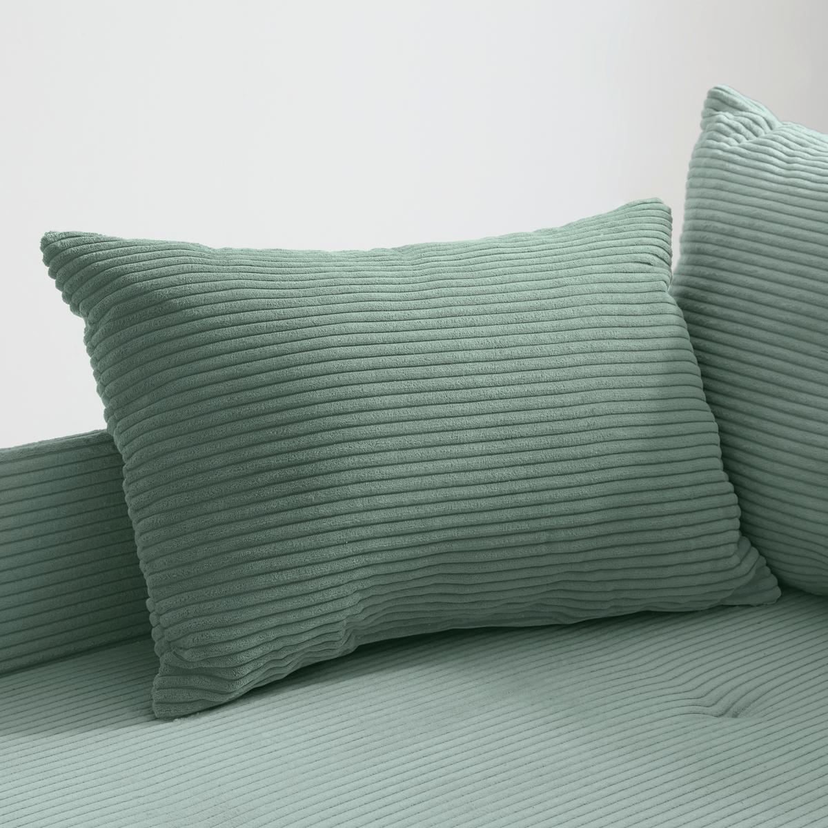 Liege Nova Salbeigrün - Salbeigrün/Schwarz, MODERN, Holz/Textil (145/62/85cm) - Mömax