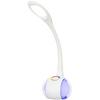 SKRIVBORDSLAMPA NIHAT - vit, Modern, plast (12,5/12,5/34cm) - Mömax