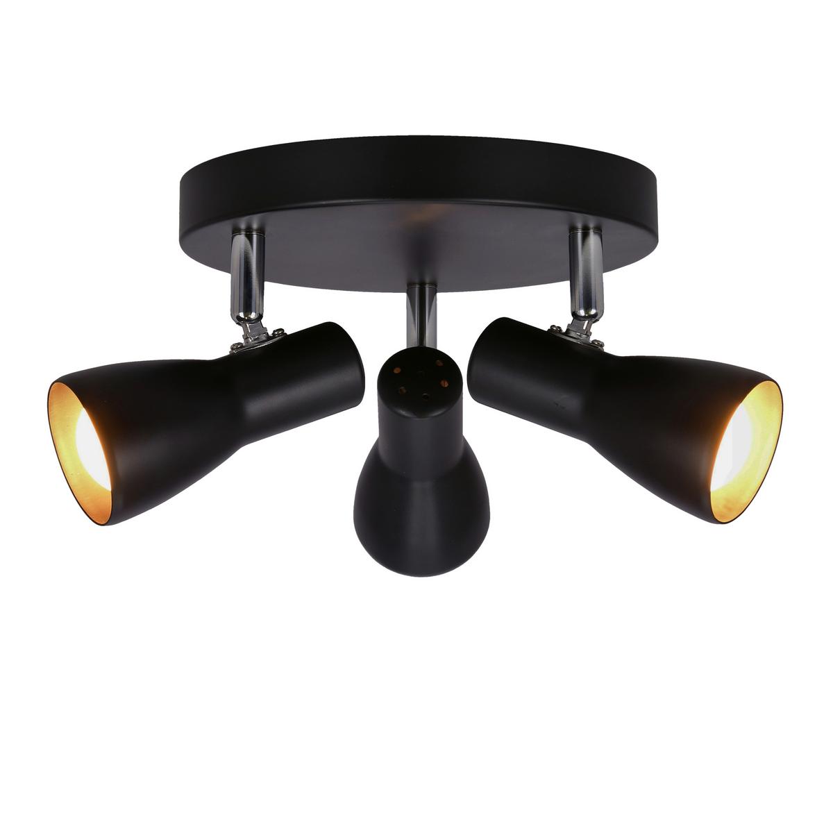 Reflektor Picardo - crna, Trend, metal (29/29/8cm)