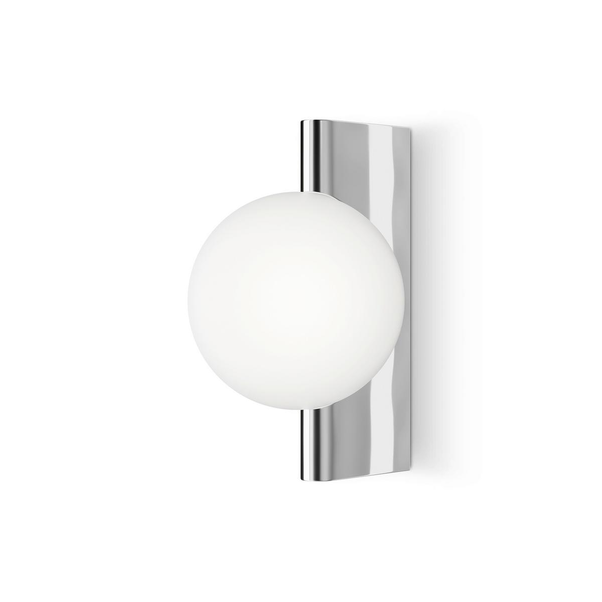 WANDLEUCHTE AVANT-GARDE - Chromfarben/Weiss, Trend, Glas/Metall (18/30/21,5cm) - MAYTONI