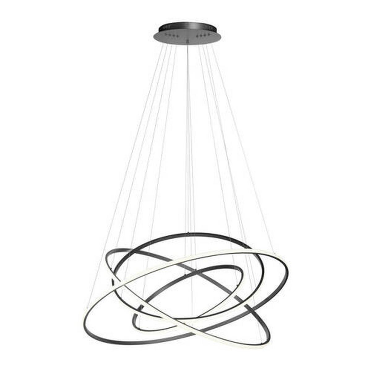 LAMPA ZWIESZANA LED 2124-13 TESSARA - Design, tworzywo sztuczne/metal (109/109/300cm) - Paul Neuhaus