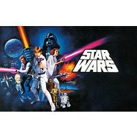 Vliestapete Star Wars Poster Classic 1 Weltall ca.400x250cm - Multicolor, Basics (400/250cm) - Komar