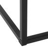 SOFFBORD KUBO -BASED- - svart, Modern, metall/glas (60/60/38cm) - Based