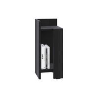 Nachtisch Elos ca. 27x60x25 cm Schwarz - Schwarz, Design, Holzwerkstoff (27/60/25cm) - Livetastic
