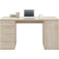 Schreibtisch Sonoma Eiche - Anthrazit, MODERN, Kunststoff (139/74/60cm) - Mömax modern living Schreibtisch Sonoma Eiche - Anthrazit, MODERN, Kunststoff (139/74/60cm) - Mömax modern living
