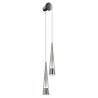 Hängeleuchte Chromfarben Max. 24 Watt - Chromfarben, Trend, Glas/Metall (8/38,9cm) - MAYTONI