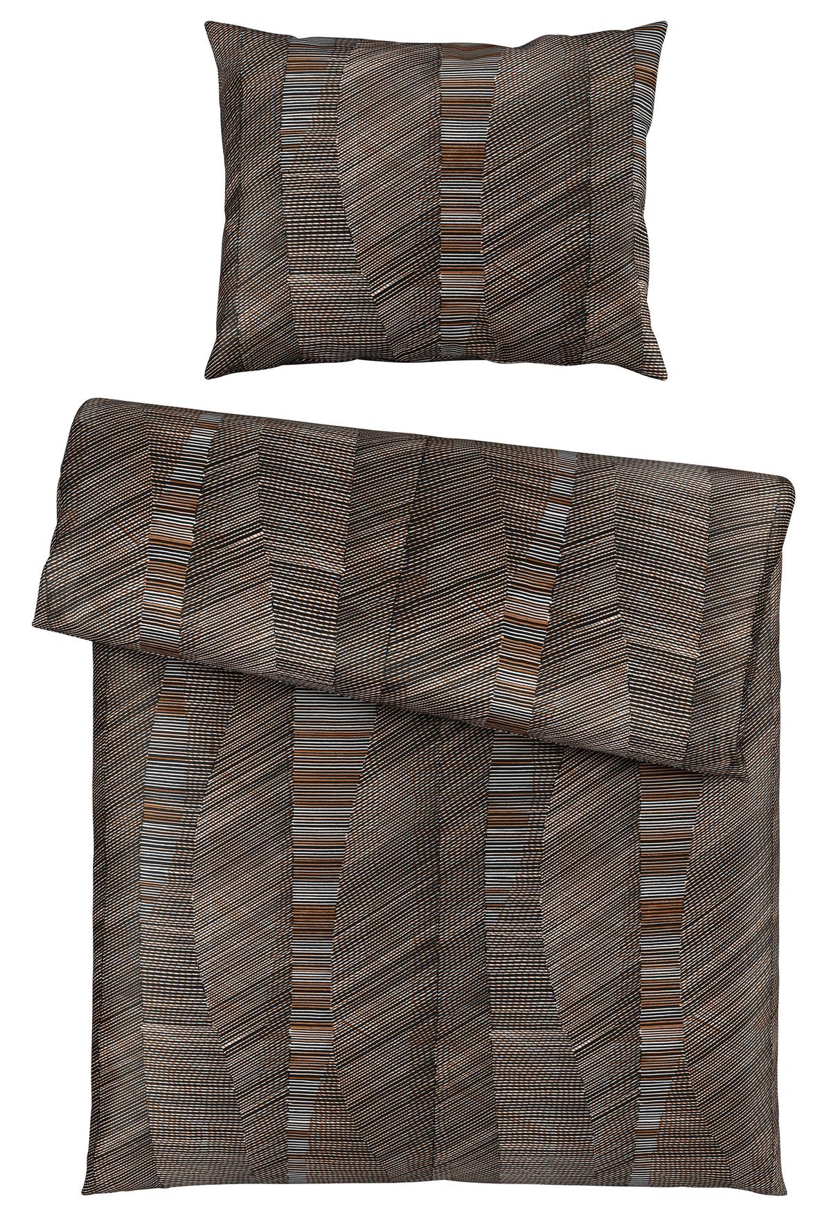 Ágyneműhuzat-garnitúra Elias - fekete, Romantik / Landhaus, textil (140/200cm) - Modern Living