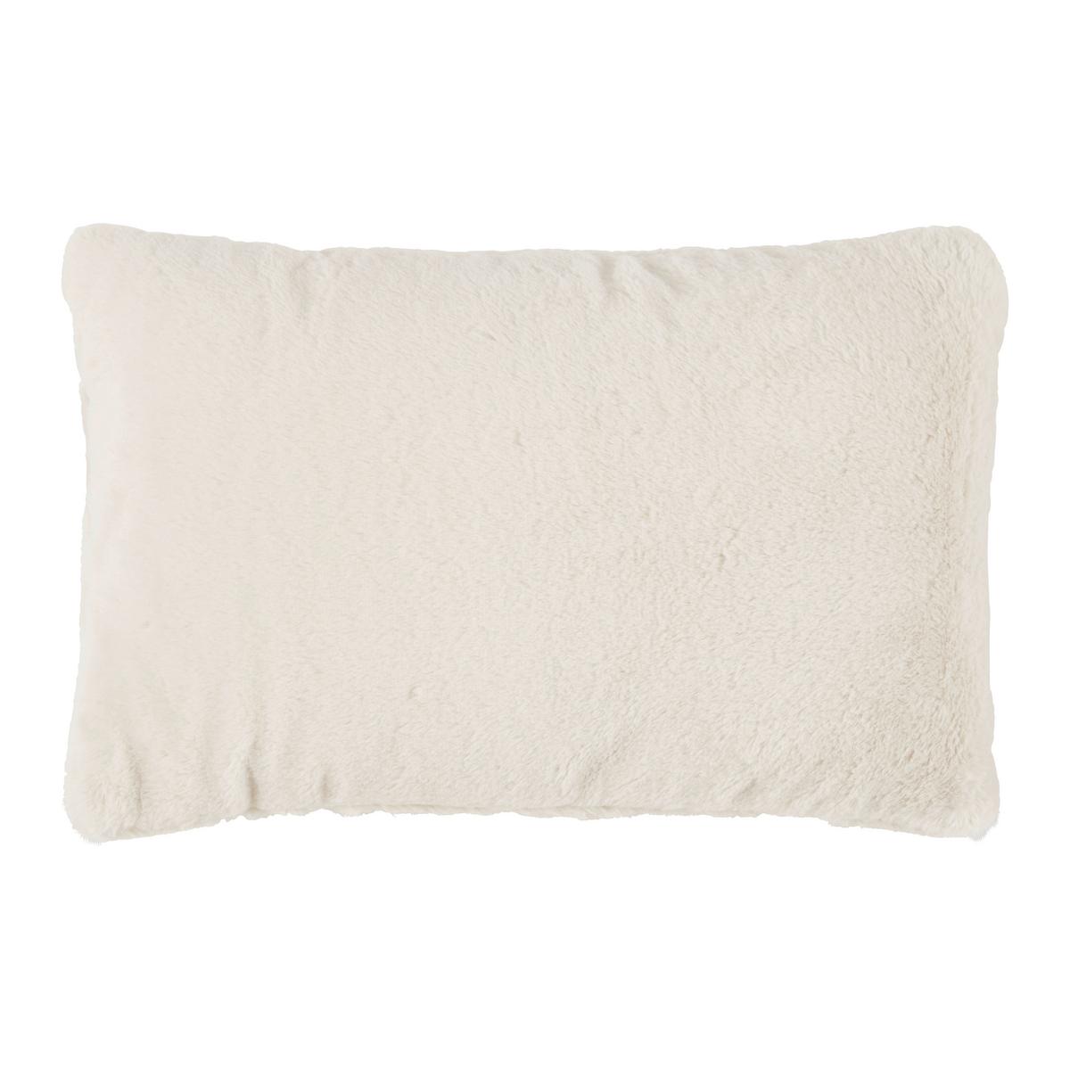 Okrasna Blazina Lea S, 2 Kosa - krem barve, tekstil (52/32cm) - Premium Living