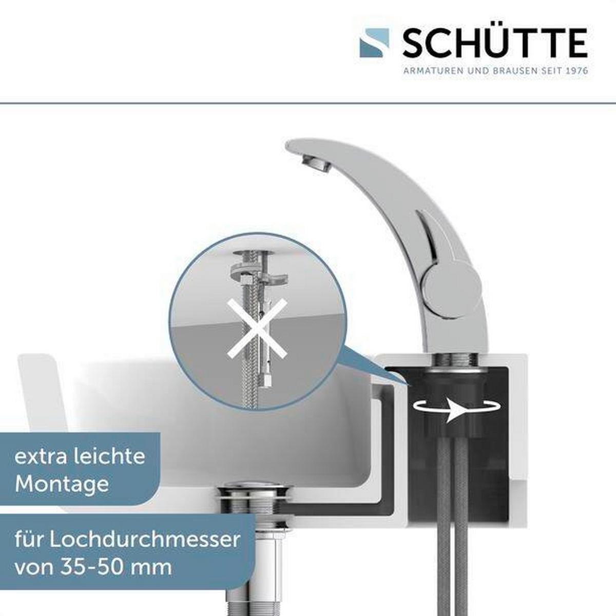Badarmatur Panama In Chromfarben - Chromfarben, Metall (5/17/15cm) - Schütte
