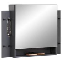 Nastavak Za Stol Sandy - antracit, Moderno, staklo/drvni materijal (60/64/17,5cm) - Modern Living