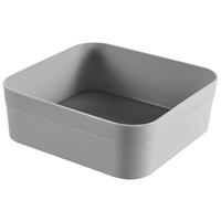Tárolódoboz Infinity - szürke, műanyag (15,2/15,2/5,1cm) - Curver