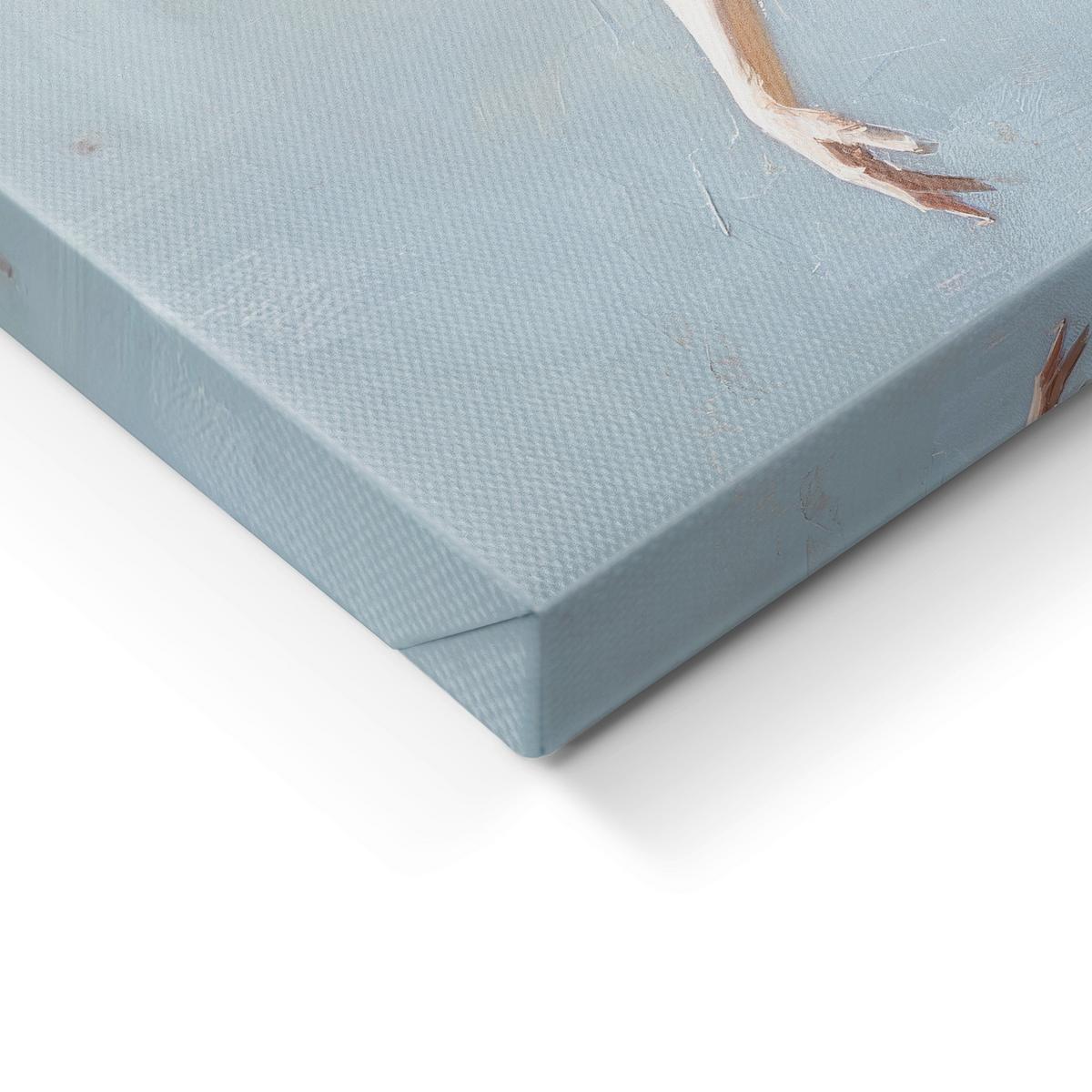 Leinwandbild HP050 Grace Multicolor ca. 70x100cm - Multicolor/Hellblau, Basics, Holz/Textil (70/100cm)