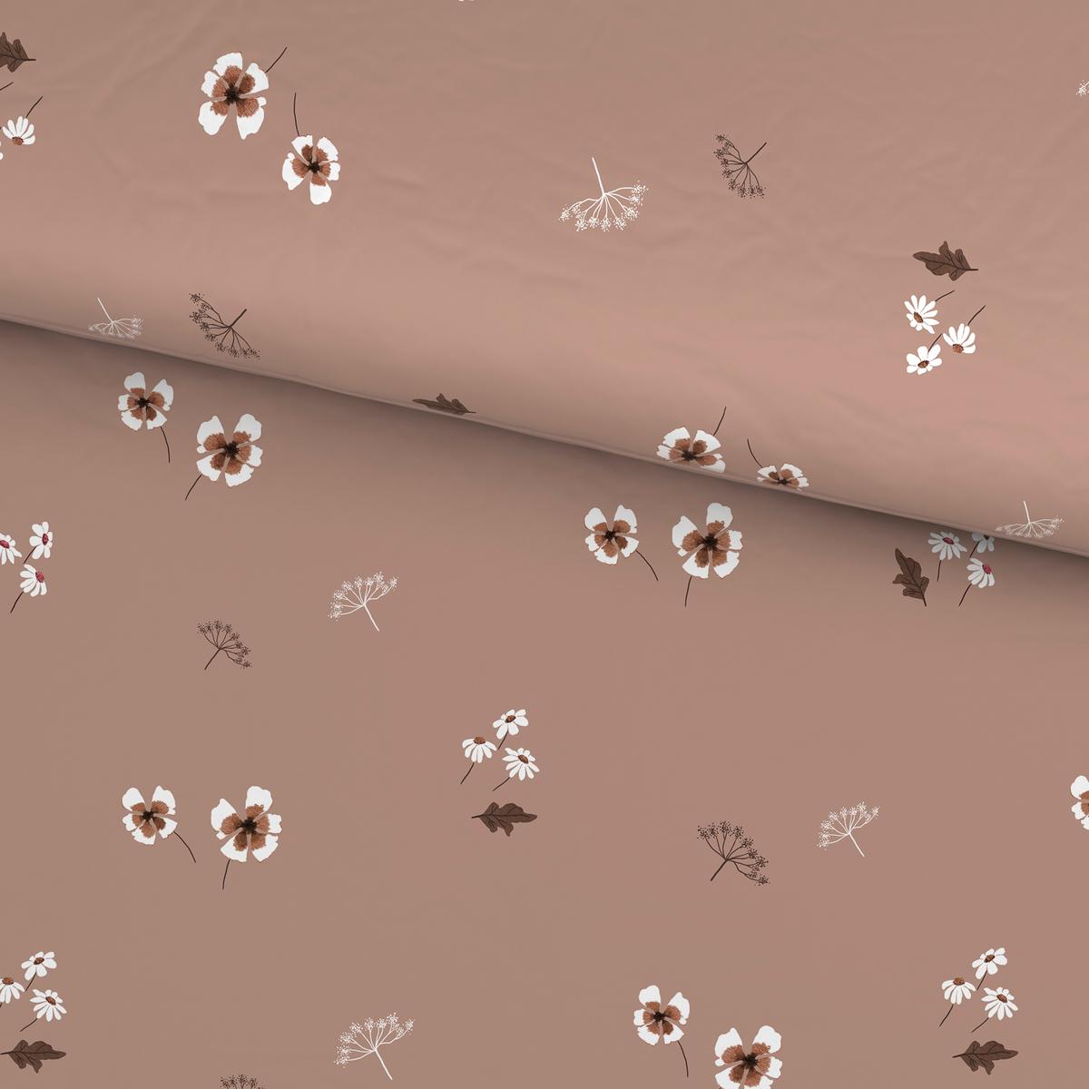 Bettwäsche Nelly Cappuccino ca. 135x200cm - Cappuccino, MODERN, Textil (140/200cm) - Mömax