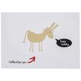Postkarte Happy Birthday Goldesel - Rot/Goldfarben, Papier (14,8/10,5cm) Postkarte Happy Birthday Goldesel - Rot/Goldfarben, Papier (14,8/10,5cm)