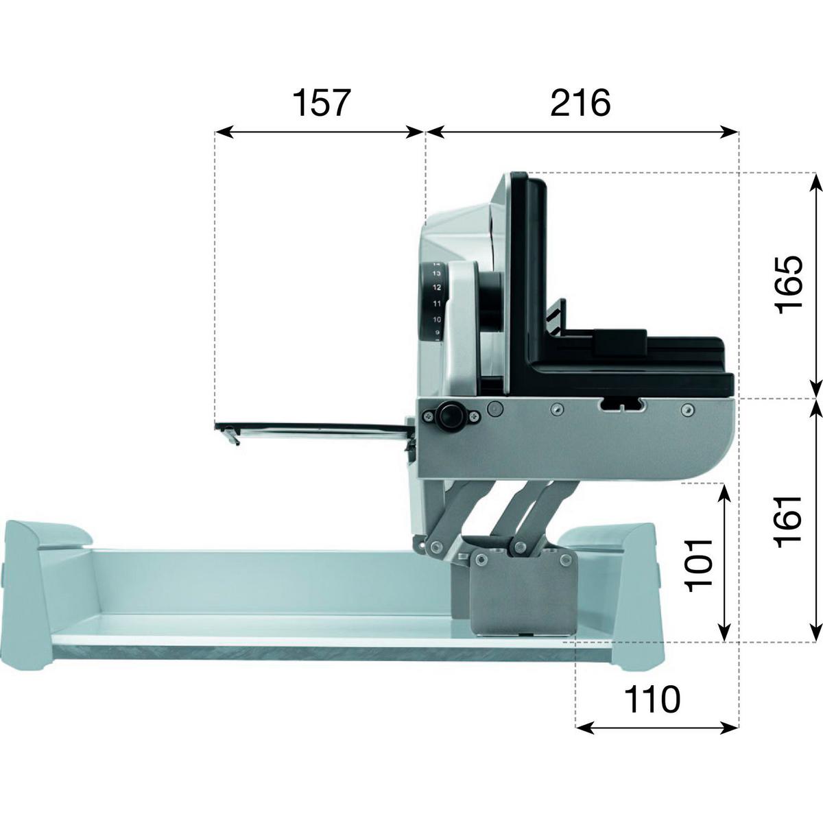 Allesschneider Ritter AES62SR - Kunststoff (34,2/7,5/36,5cm) - Based
