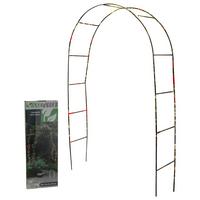 Rózsalugas Wild Rose - fekete, fém (140/36/240cm)