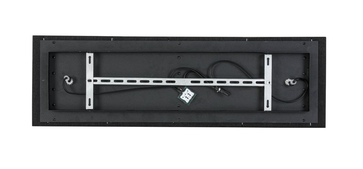 LAMPA SUFITOWA KENTUCKY *SBN* - kolor dębowy/czarny, Basics, materiał drewnopochodny/tworzywo sztuczne (75/23/23cm) - Novel