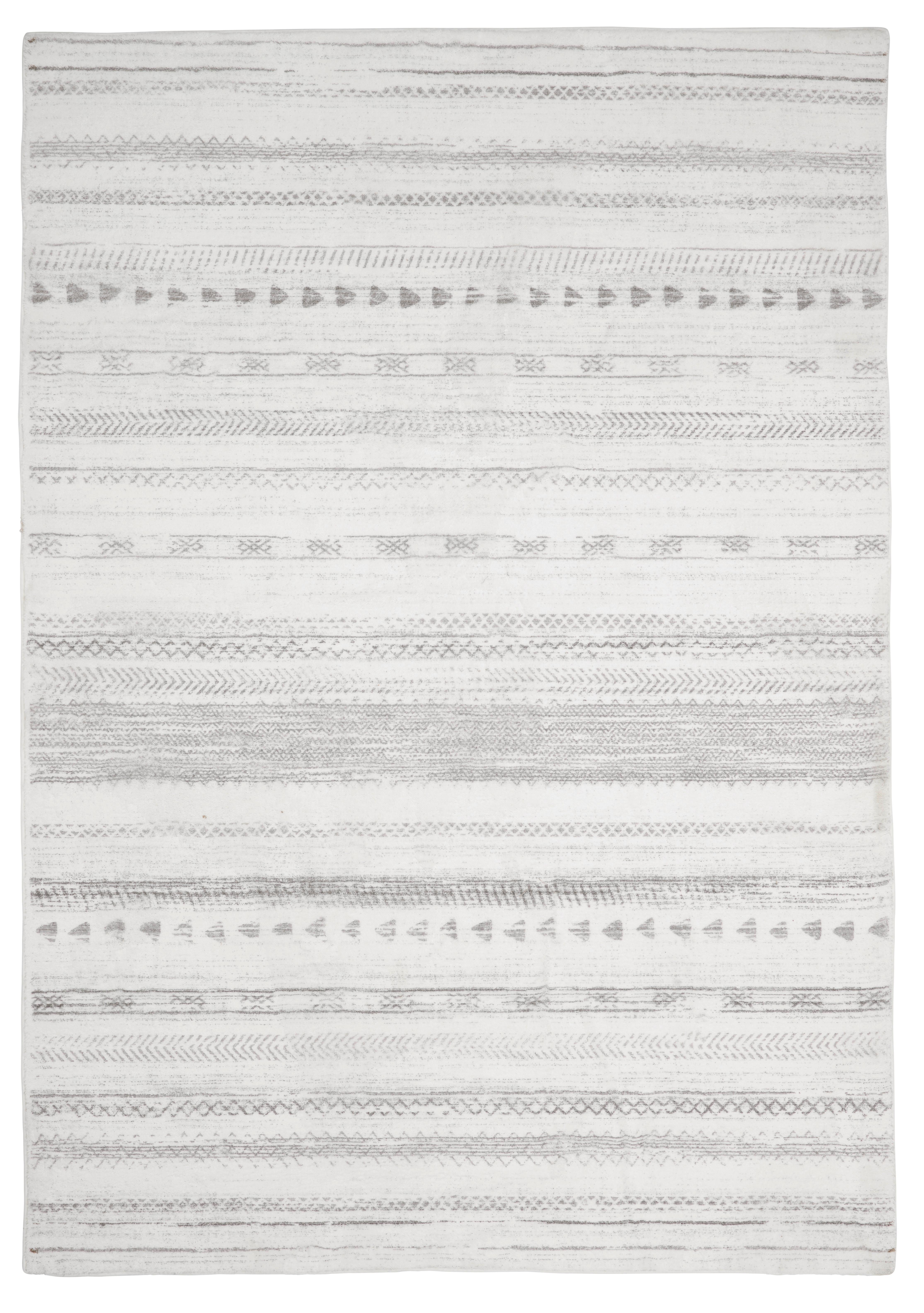 Kunstfell Etno 2 in Grau ca. 120x160cm - Grau, MODERN, Textil (120/160cm) - Modern Living