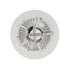 TAKFLÄKT TUIO - vit/kromfärg, Modern, plast (45/45/16cm) - Mömax