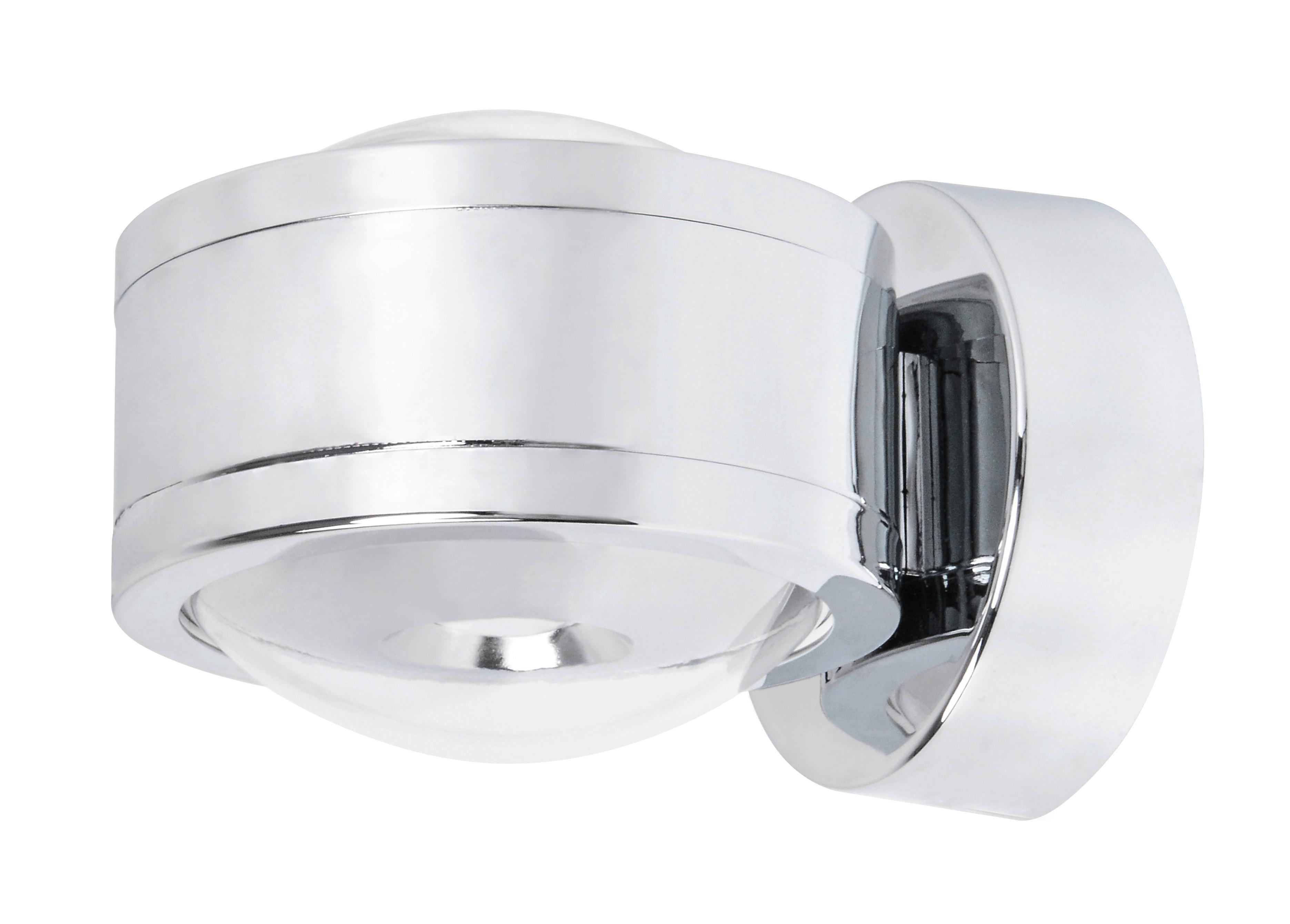 KINKIET LED MT67006 DUE PUNTO CHROM - kolor chromowy, Design, metal (14,3/11,2/9,0cm)