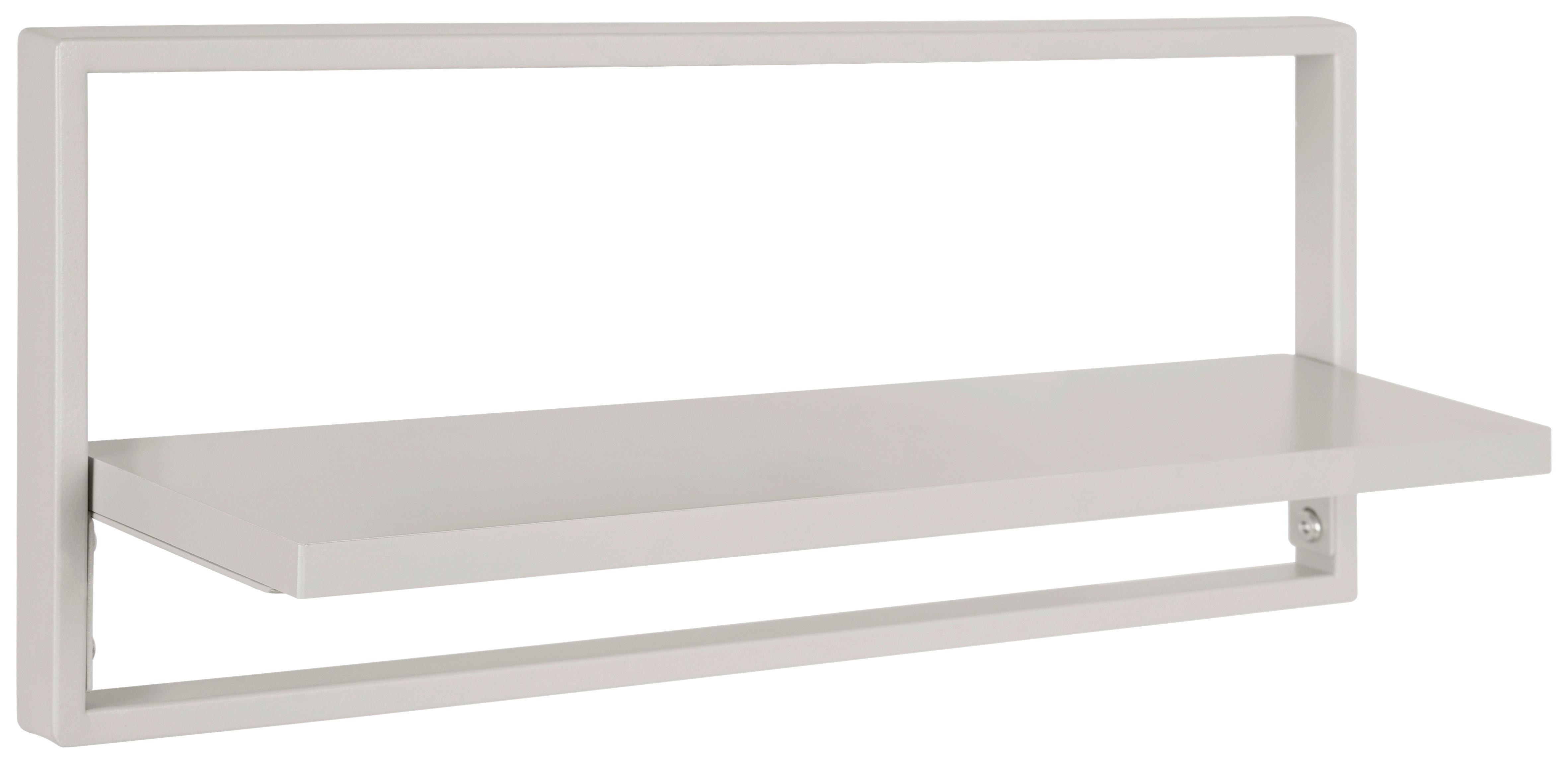 VÄGGHYLLPLAN SET ALFI -EXKLUSIV- -SB- - kashmir, Modern, metall/trämaterial (50/30/20/30/12/12cm) - Mömax