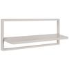 VÄGGHYLLPLAN SET ALFI -EXKLUSIV- -SB- - kashmir, Modern, metall/trämaterial (50/30/20/30/12/12cm) - Mömax