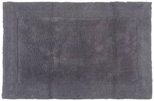 Fürdőszobaszőnyeg Karen - antracit, Konventionell, textil (60/100cm) - Premium Living